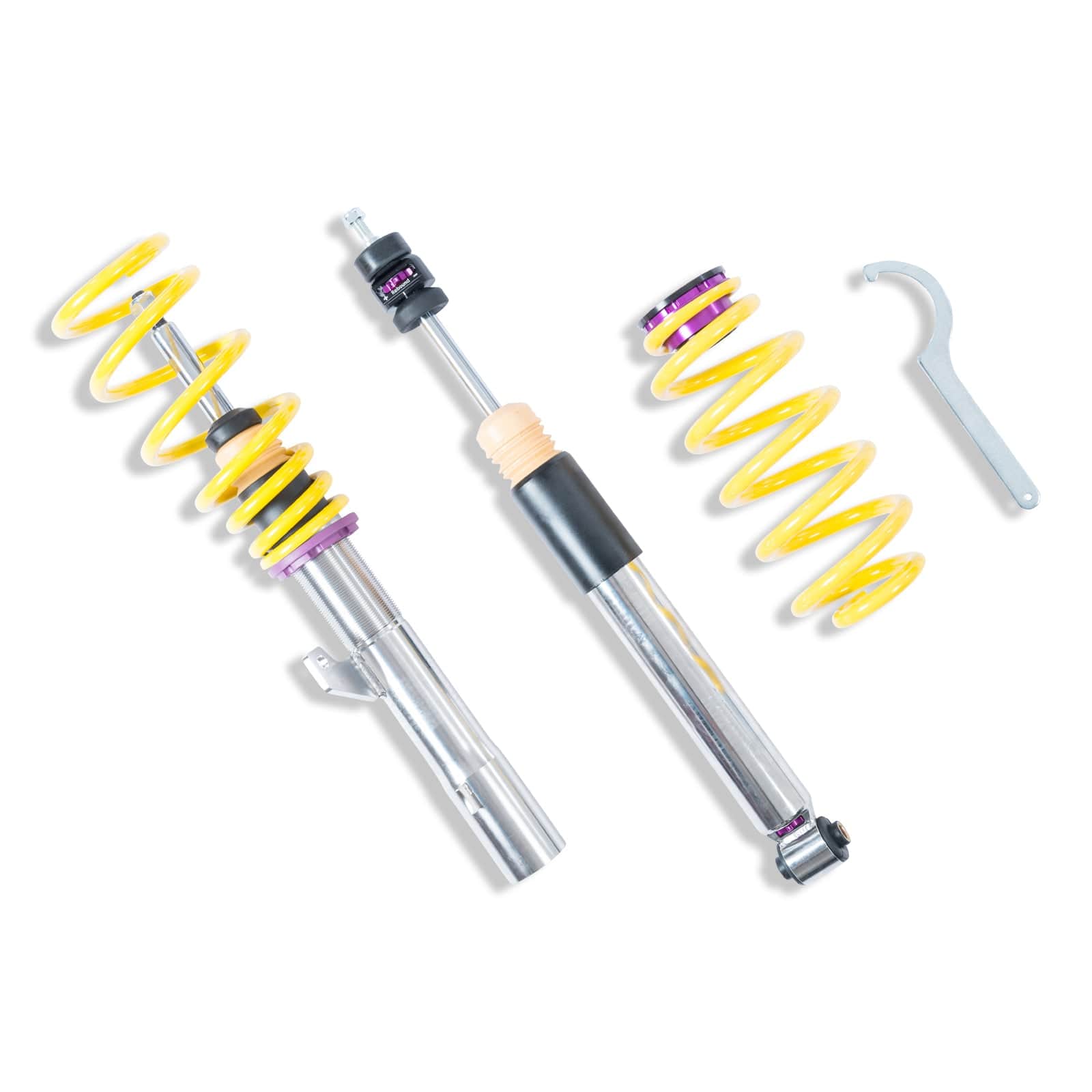KW Suspensions KW V3 Coilover Kit - VW Tiguan (MQB) FWD+AWD; without electronic dampers,