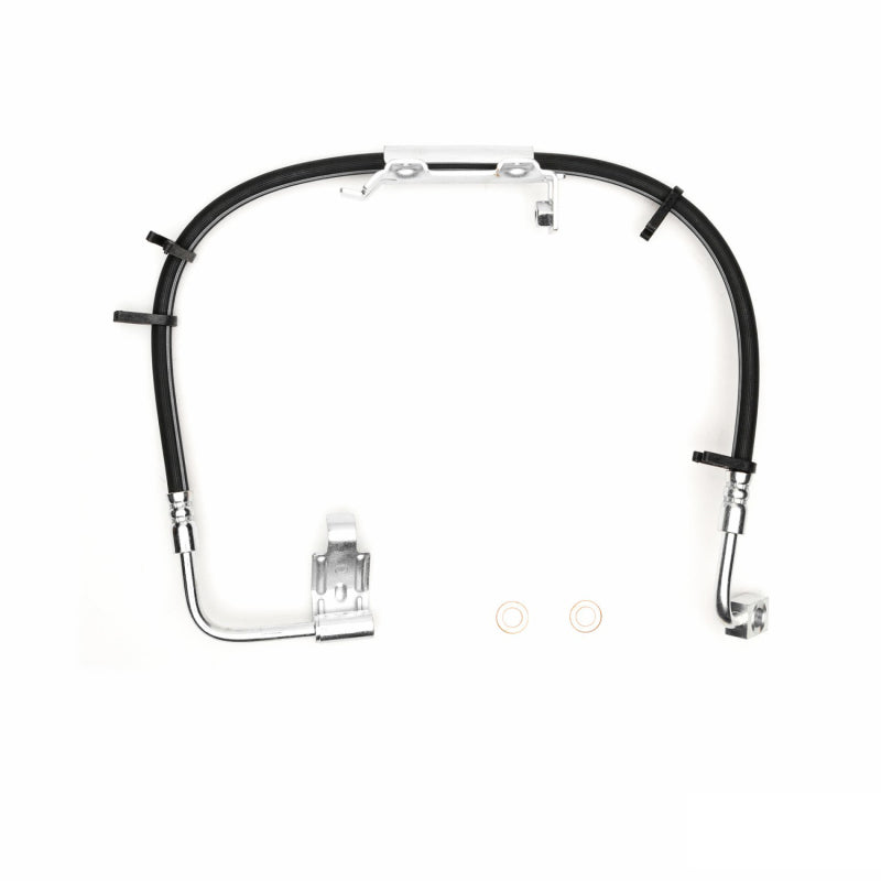 DFC Front Left Brake Hose: Jeep Wrangler (07-18)