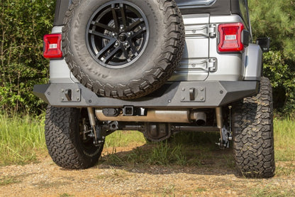 Rugged Ridge 11548.51 Spartan Rear Bumper for 18-24 Jeep Wrangler JL