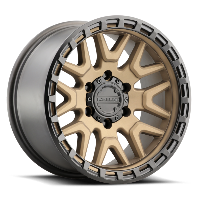 Raceline 953 Krank Bronze | 20x9" +0mm | 6x135mm Wheel