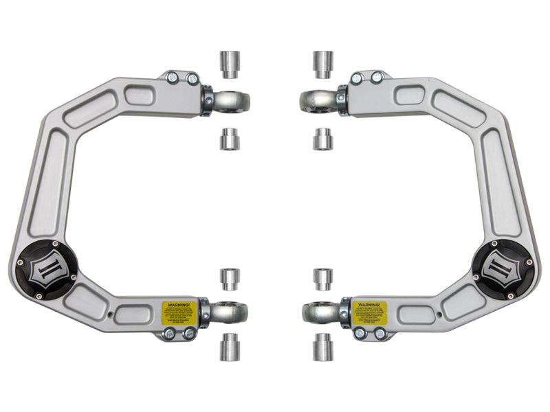 ICON 58550DJ Delta Joint Billet Upper Control Arms for 2005-2023 Toyota Tacoma