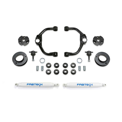 Fabtech 3" Ball Joint Upper Control Arm System w/ Performance Shocks | Ram 1500 Non Rebel 2019-21 2/4WD (K3167)