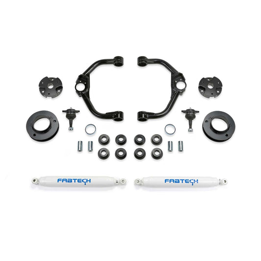 Fabtech 3" Ball Joint Upper Control Arm System w/ Performance Shocks | Ram 1500 Non Rebel 2019-21 2/4WD (K3167)