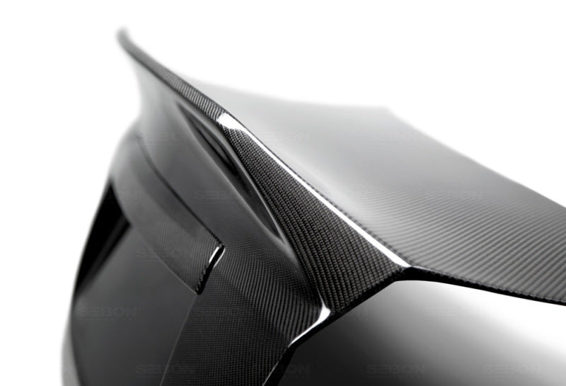 Seibon 08-14 Subaru Impreza WRX/STi 4dr C-style Carbon Fiber Trunk Lid | Subaru Impreza WRX / STI (TL0809SBIMP4D-C)