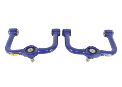 SuperPro 05-21 Nissan Frontier - Fixed Offset Upper Control Arm Set - Camber/Caster Correction