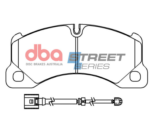 DBA Street Series Front Brake Pads | Volkswagen Touareg (11-18) (DB15102SS)