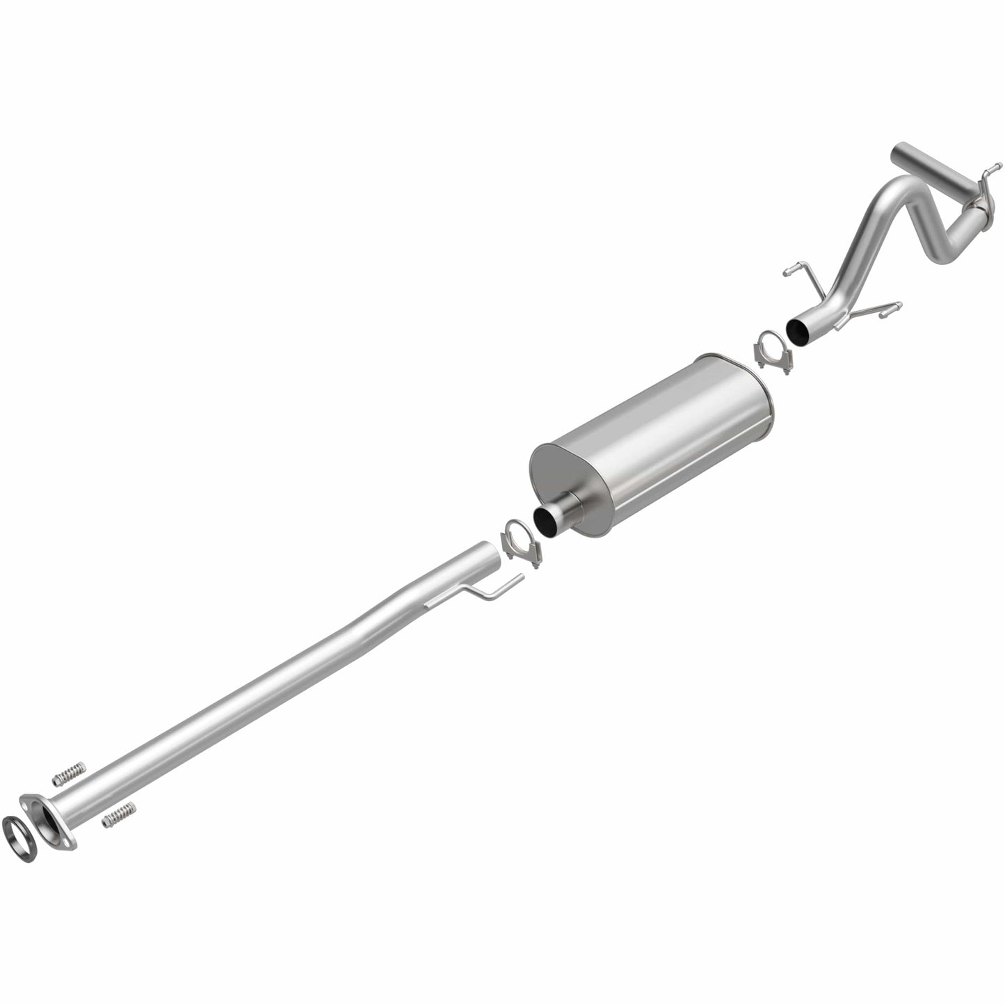 BRExhaust 2013-2015 Toyota Tacoma 4.0L Direct-Fit Replacement Exhaust System