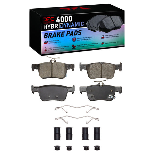 DFC 13-26 Acura RDX/Integra HybriDynamic Brake Pads & Hardware | 13-26 (4000-2102-01)