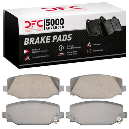 DFC 5000 Advanced Ceramic Brake Pads (REAR): Jeep Grand Cherokee (21-25)