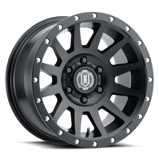 ICON Compression Satin Black | 17x8.5" -6mm | 5x5mm Wheel