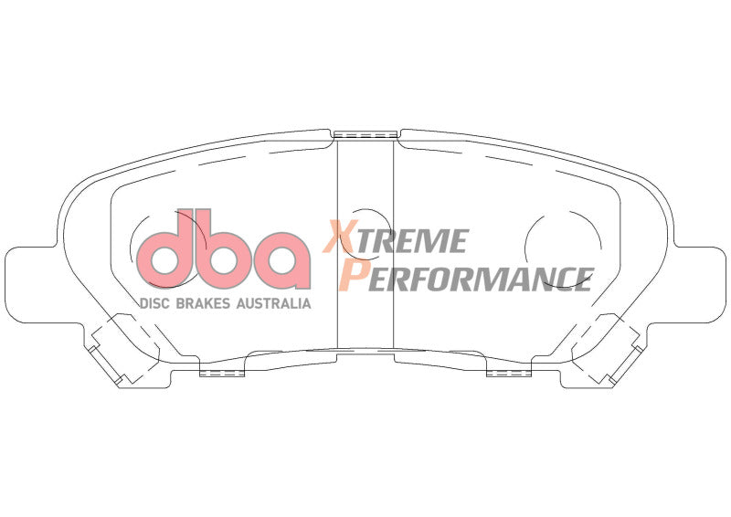 DBA Rear XP Performance Brake Pads | Toyota Highlander (08-13) (DB2005XP)