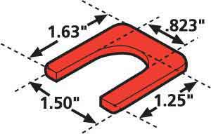 Specialty SPC Shims Kit 36072
