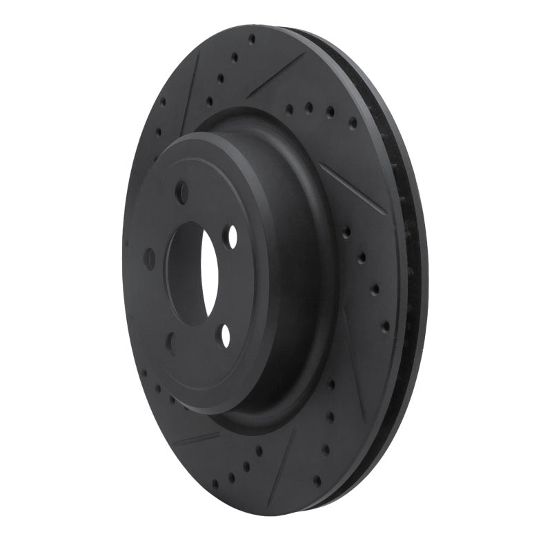DFC D&S Black Brake Rotor (REAR LEFT): Dodge Charger (06-23)