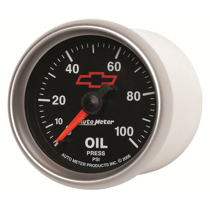 AutoMeter Sport-Comp II GM 52mm 0-100 PSI Mechanical Oil Pressure Gauge (3621-00406)
