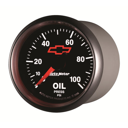 AutoMeter Sport-Comp II GM 52mm 0-100 PSI Mechanical Oil Pressure Gauge (3621-00406)