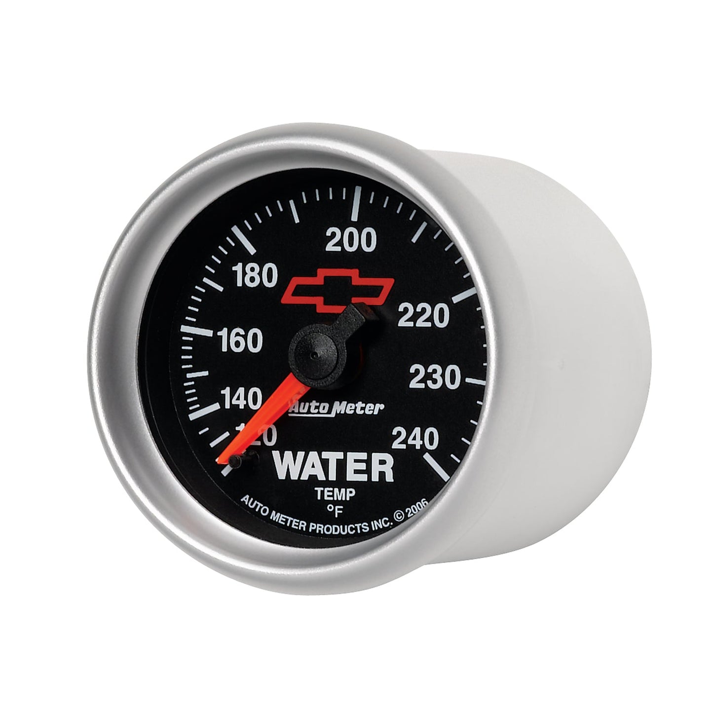 AutoMeter Sport-Comp II 2-1/16in 120-240 Deg Mechanical Water Temp Gauge - Bowtie Black (3632-00406)