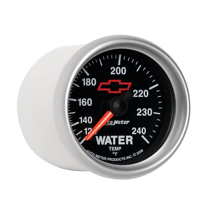 AutoMeter Sport-Comp II 2-1/16in 120-240 Deg Mechanical Water Temp Gauge - Bowtie Black (3632-00406)