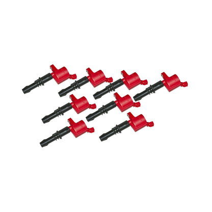 MSD 82438 Ignition Coils, Blaster Series, Red, 8-Pack