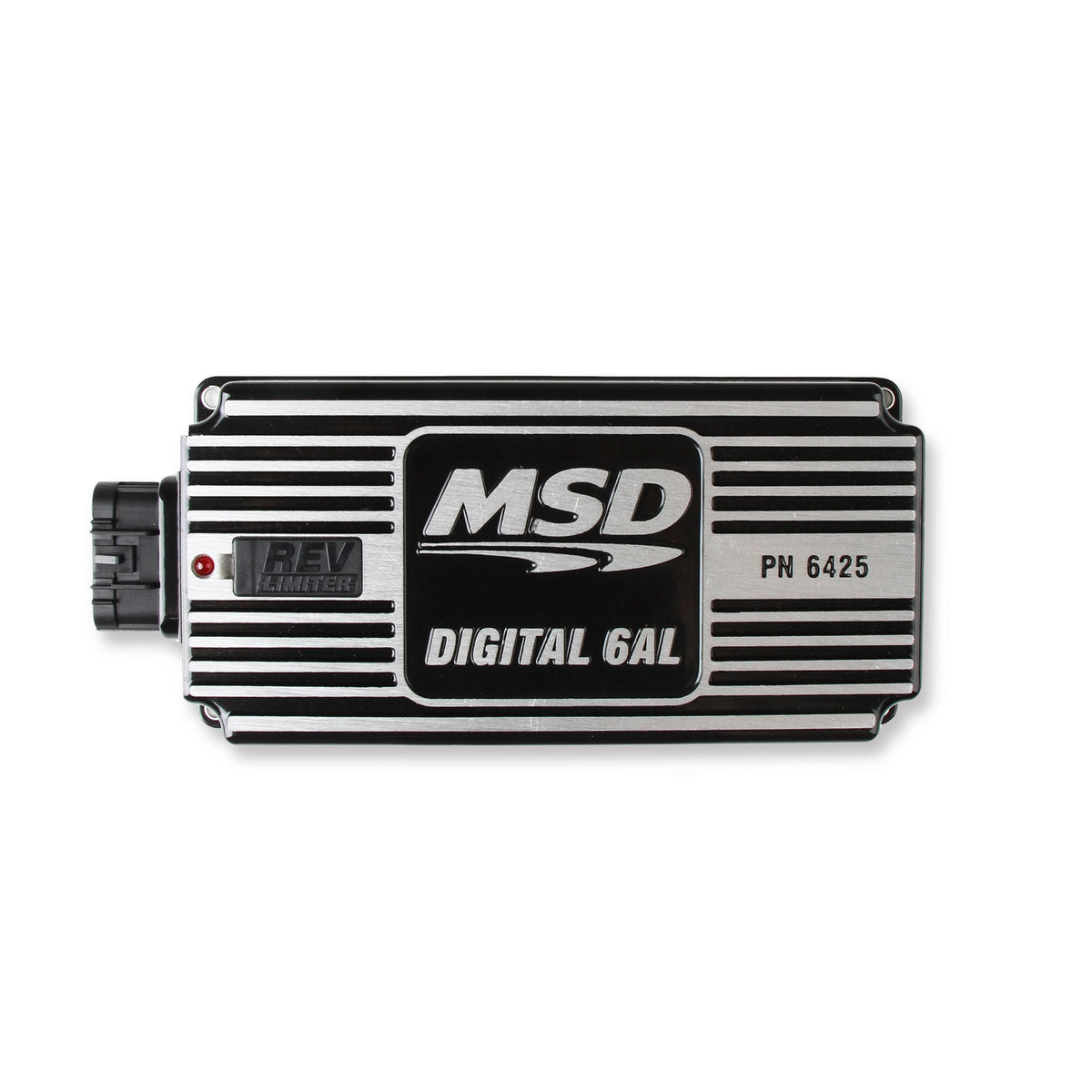MSD 64253 Black, 6AL, Digital Ignition w/Rev Control - Black