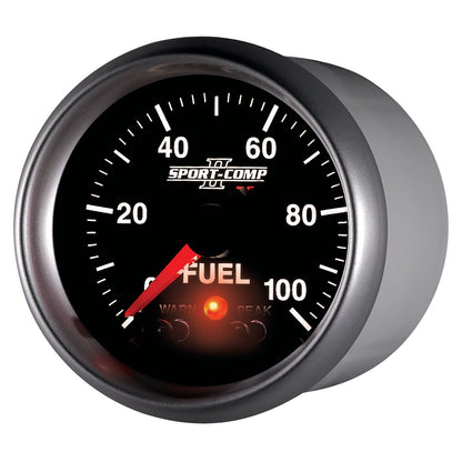 AutoMeter Sport-Comp II 52mm 0-100 PSI Fuel Pressure Gauge (3671)