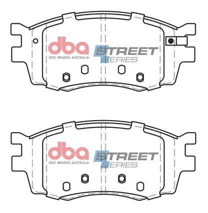 DBA Street Series Front Brake Pads | Hyundai Accent (06-07) (DB1787SS)