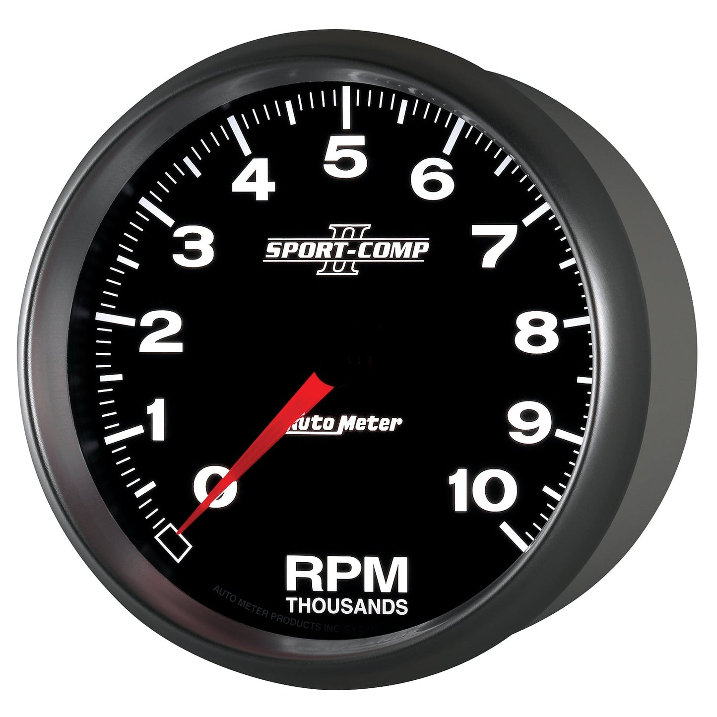 AutoMeter Sport-Comp II 5 inch 0-10000 RPM In Dash Tachometer (3698)