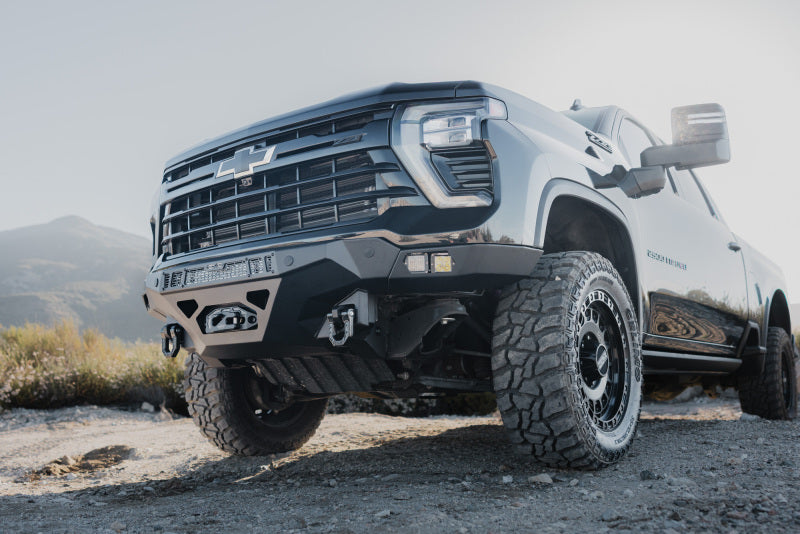 DV8 Offroad FBCS2-04 Spec Series Front Bumper 24-26 Silverado 2500HD/3500