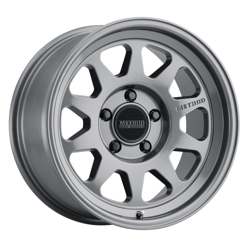 (set of 4) Method MR316 Gloss Titanium | 18x9" +18mm | 5x150mm Wheel