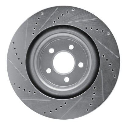 DFC D&S Silver Brake Rotor (FRONT LEFT): Chrysler 300 (05-23)