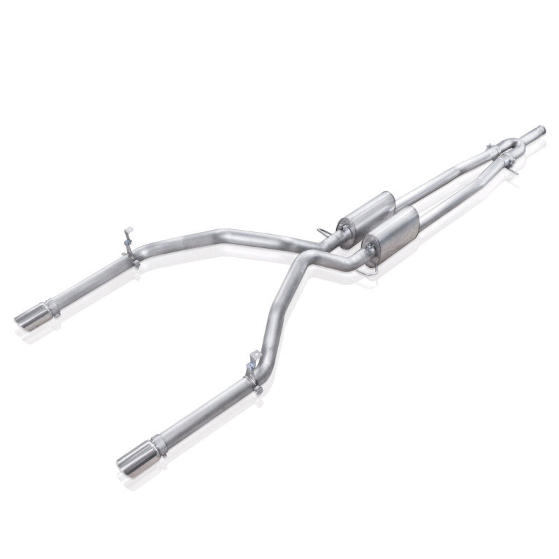Stainless Works Exhaust Y-Pipe Under Bumper Exit | Chevrolet Silverado / GMC Sierra (07-16) 5.3L/6.2L