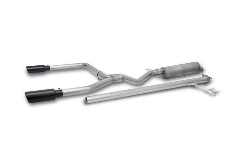 Gibson Black Elite Dual Split Cat-Back Exhaust | Honda Ridgeline (17-20) (614002B)