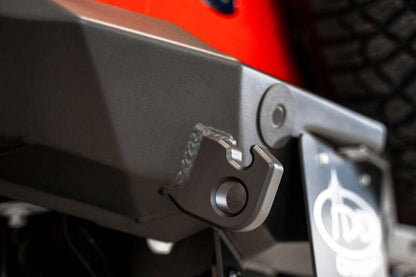 Addictive Desert Designs 2021+ Ford Bronco Rock Fighter Rear Bumper - Hammer Black