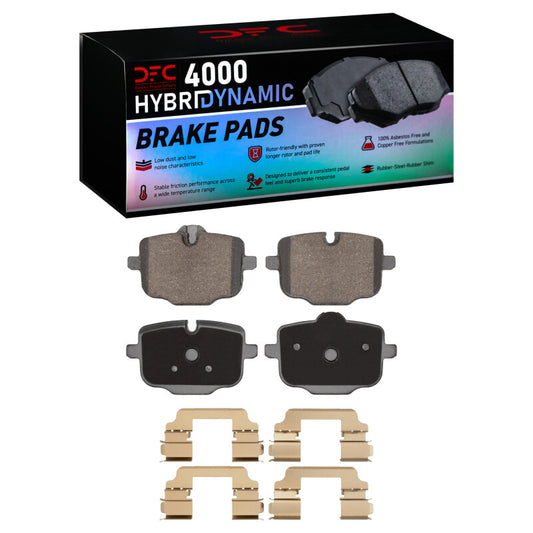 DFC 16-25 BMW X3 F&R HybriDynamic Brake Pads & Hardware Kit (4000-1850-01)