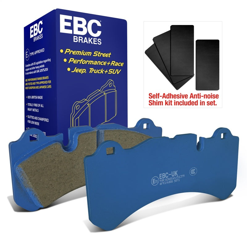 EBC Brakes DP5071NDX Bluestuff NDX Full Race Brake Pads for 15-23 S60 V60