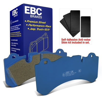 EBC Brakes DP5071NDX Bluestuff NDX Full Race Brake Pads for 15-23 S60 V60