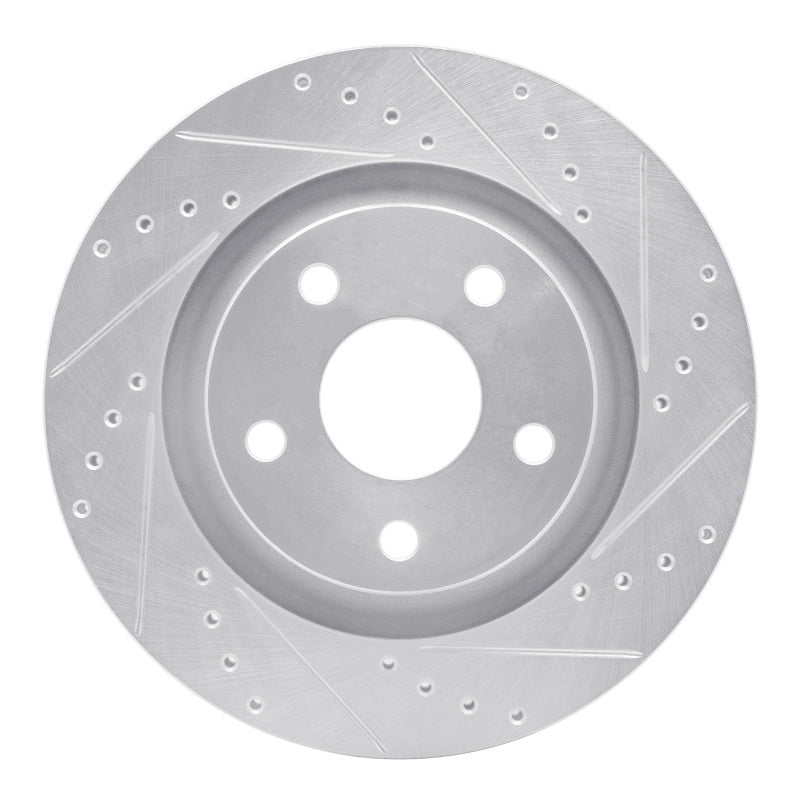 DFC D&S Brake Rotor (FRONT RIGHT): Jeep Wrangler 2.0L / 2.5L (12-18) - Silver
