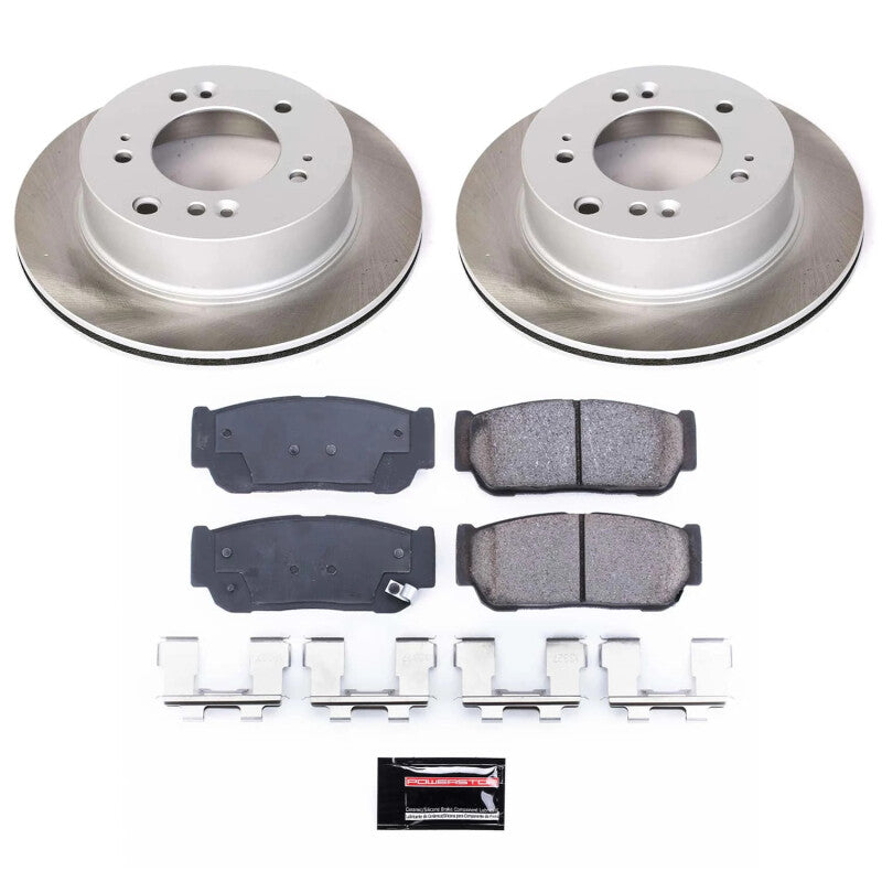 PowerStop Rotor Kit | 2007–2009 Kia Sorento (SC5910)