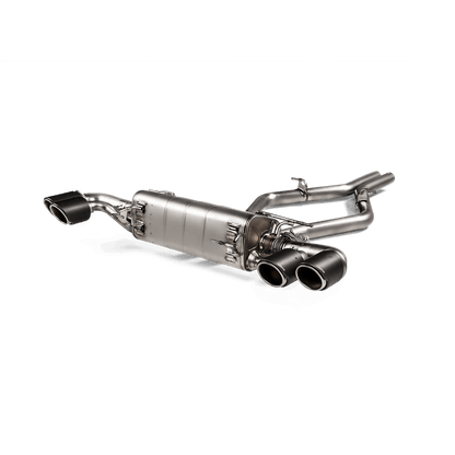 Akrapovic 2017+ Alfa Romeo Stelvio Quadrifoglio Slip-On Line (Titanium) w/Titanium/Carbon Fiber Tips