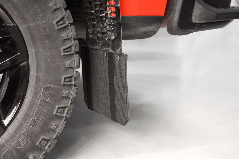 Putco 15-19 Chevy HD Dually Front Brushed SS Mud Skins (78170)