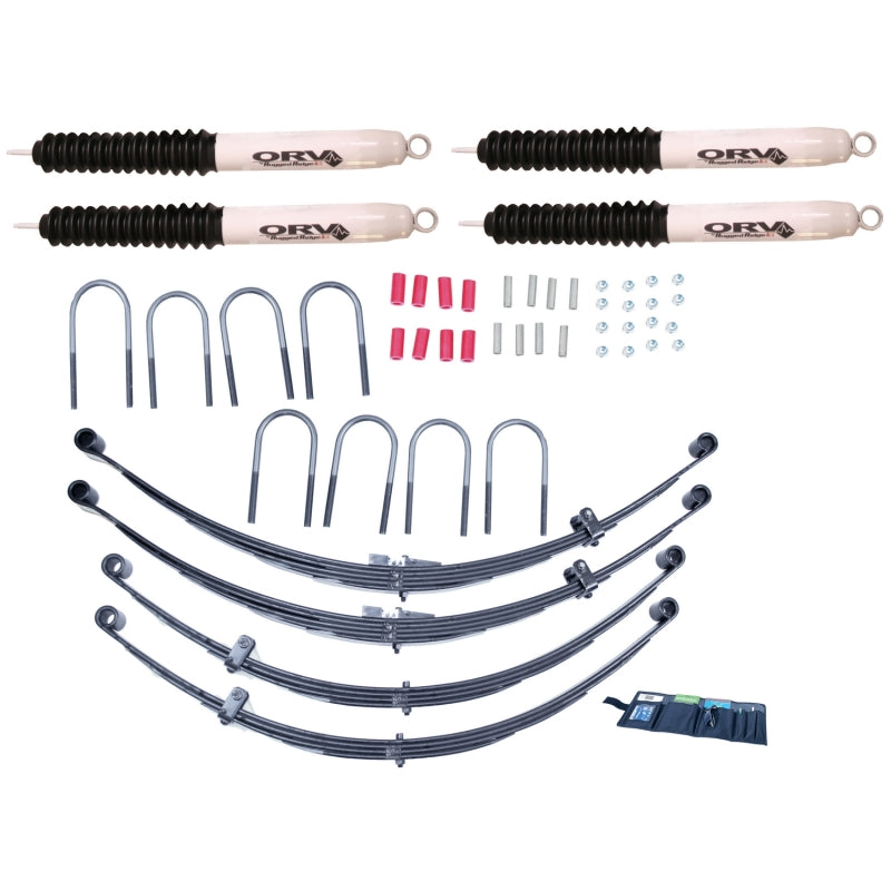 Rugged Ridge 18415.14 Suspension Lift Kit Fits 69-75 CJ5