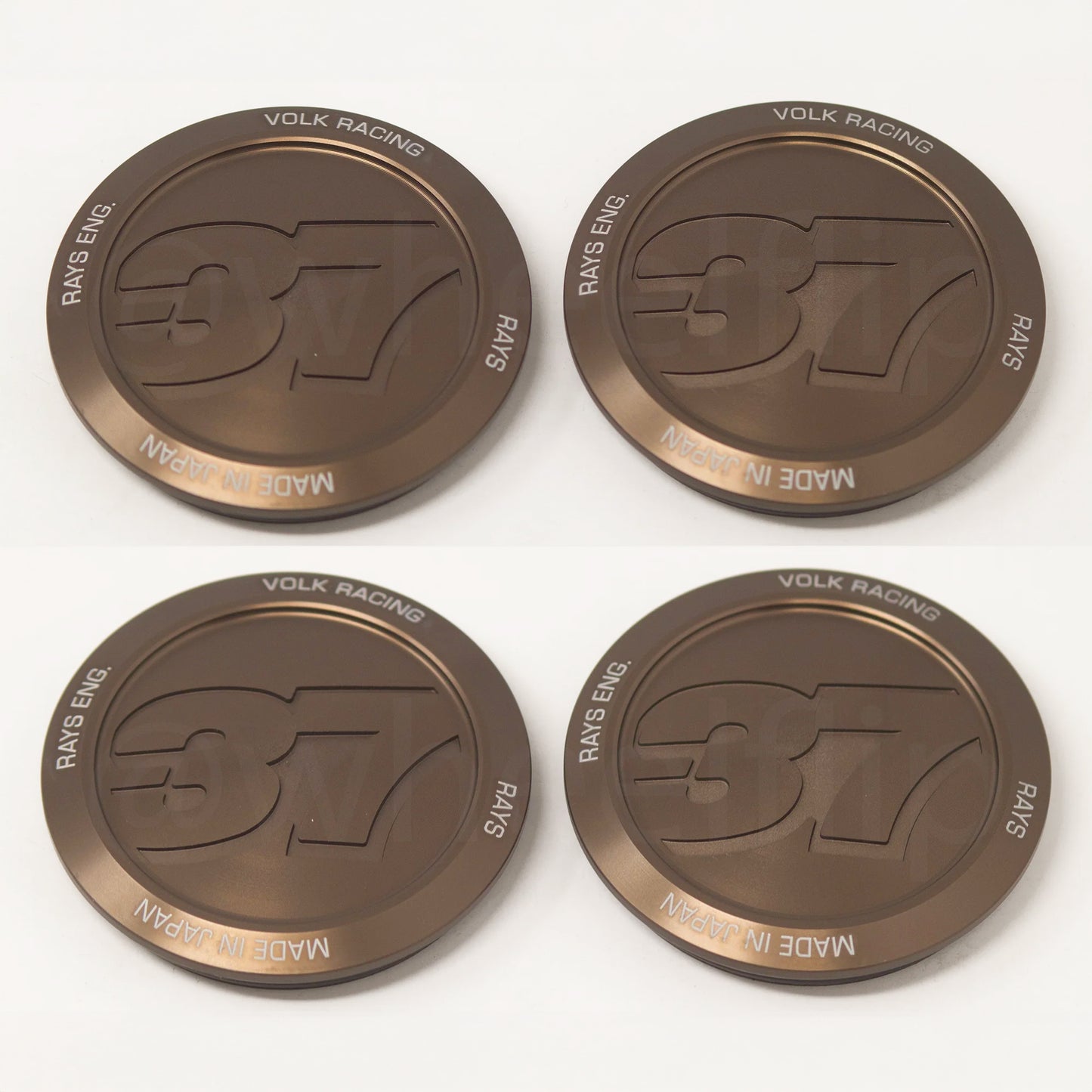 Volk Racing #37 Center Cap - Almite Bronze (SET)