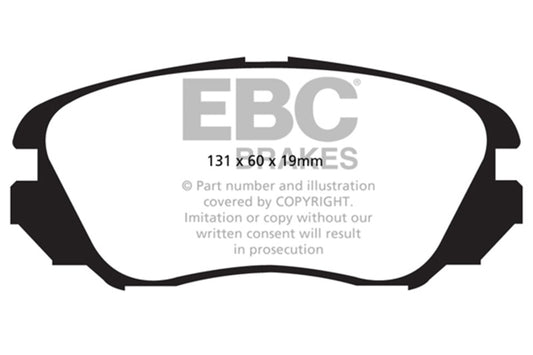 EBC Ultimax2 Front Brake Pads | 10+ Buick Allure (Canada) 3.0