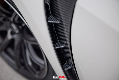 Seibon Carbon Fiber Fender Ducts | Honda Civic Type-R (17-18) (FD17HDCVR)