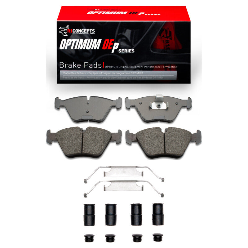R1 Concepts 04-10 BMW M3 Front OE Brake Pads & Hardware Kit | BMW M3 (2551-0946-01)