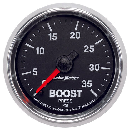AutoMeter GS 2 1/16 inch 35PSI Mechanical Boost Gauge (3804)