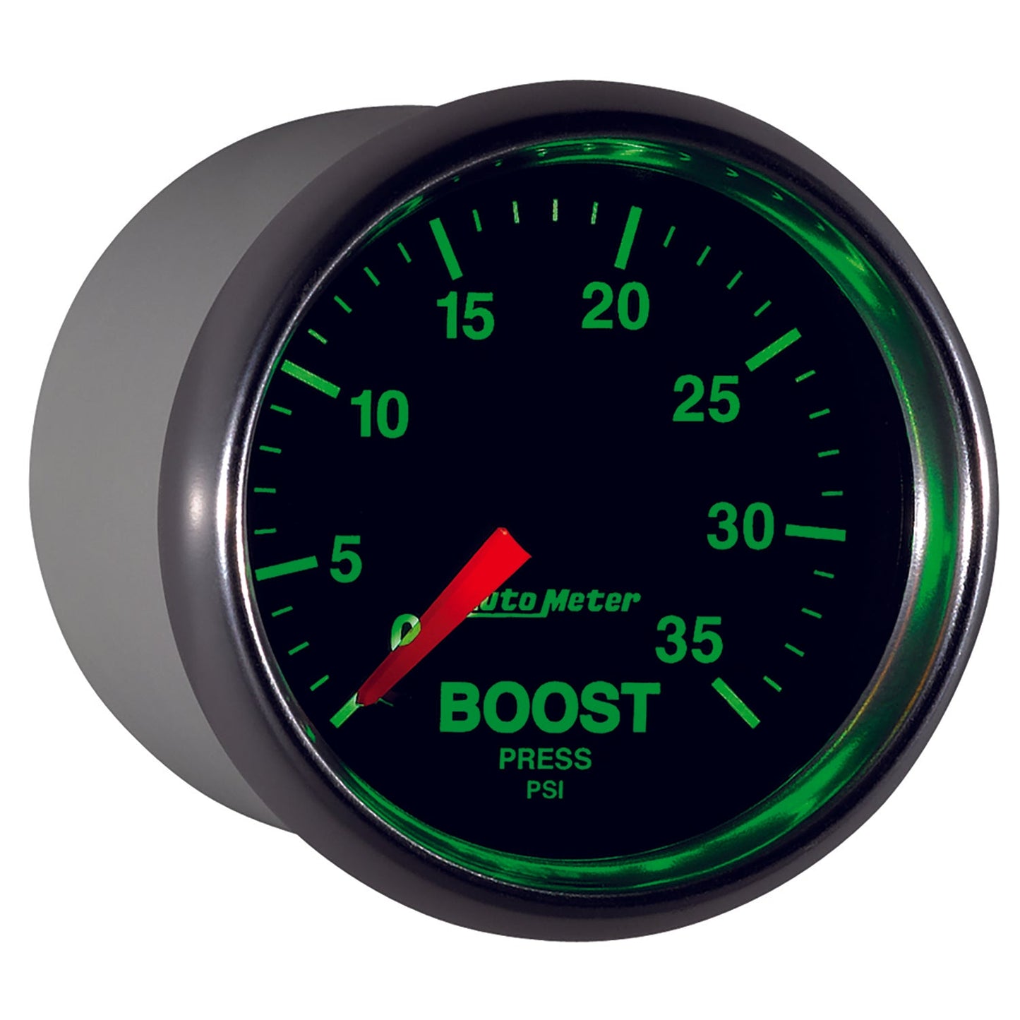 AutoMeter GS 2 1/16 inch 35PSI Mechanical Boost Gauge (3804)