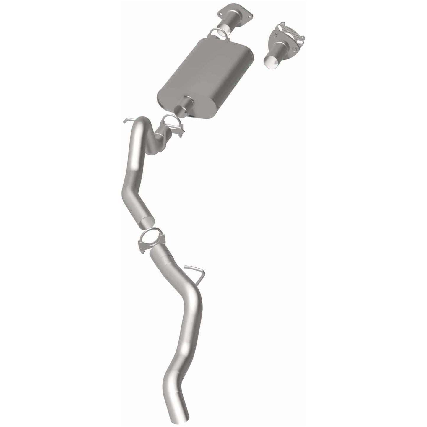 BRExhaust Direct-Fit Replacement Exhaust System 106-0720