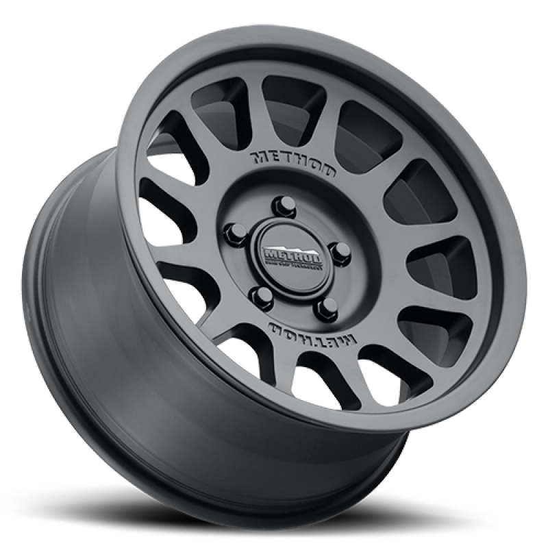Method MR703 Matte Black | 16x6" +68mm | 5x130mm Wheel