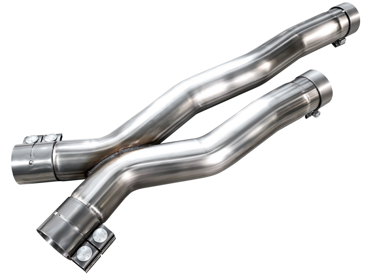 AWE 3820-11301 Non-Resonated Mid Pipes for 20-24 BMW X3 M / 20-25 X4 M
