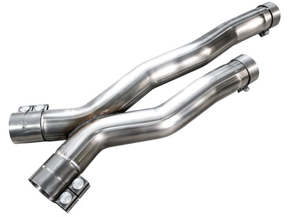 AWE 3820-11301 Non-Resonated Mid Pipes for 20-24 BMW X3 M / 20-25 X4 M